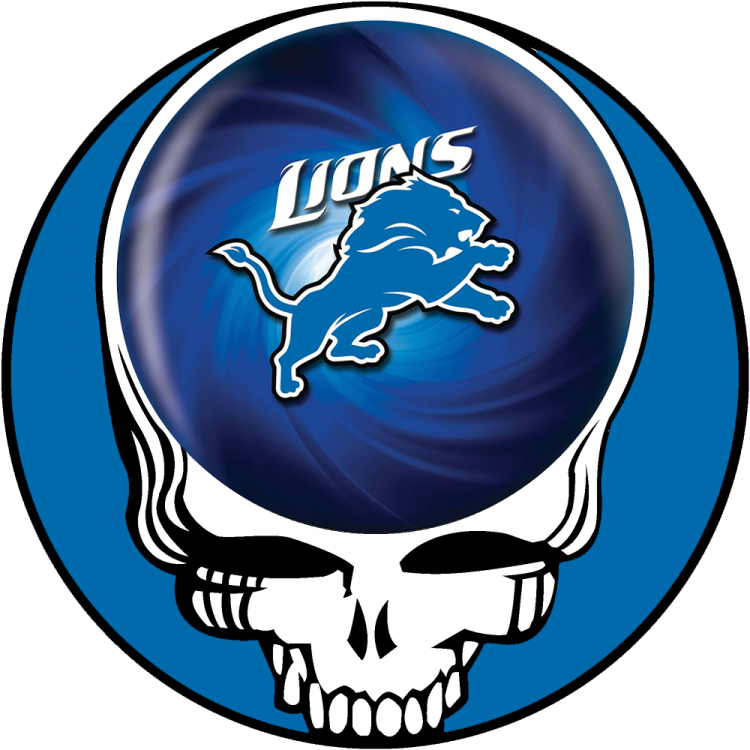 Detroit Lions skull logo DIY iron on transfer (heat transfer)